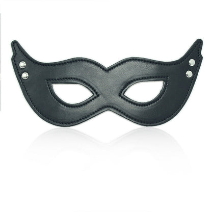 Ohmama Fetish Pu Mask With Clamps | Niks.fi verkkokauppa