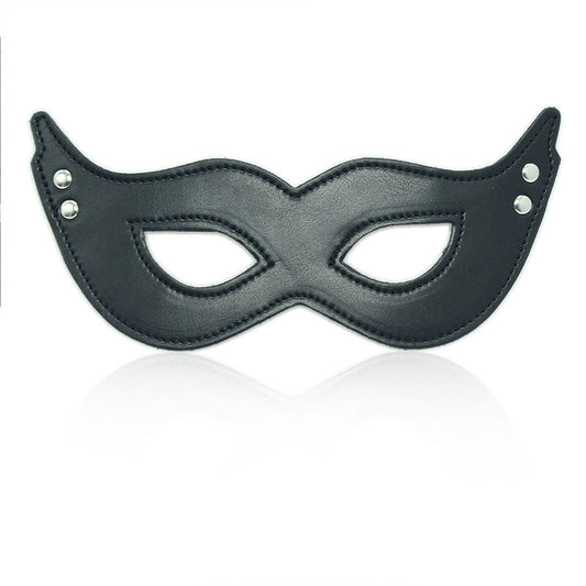 Ohmama Fetish Pu Mask With Clamps | Niks.fi verkkokauppa