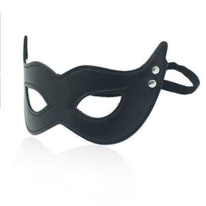 Ohmama Fetish Pu Mask With Clamps | Niks.fi verkkokauppa