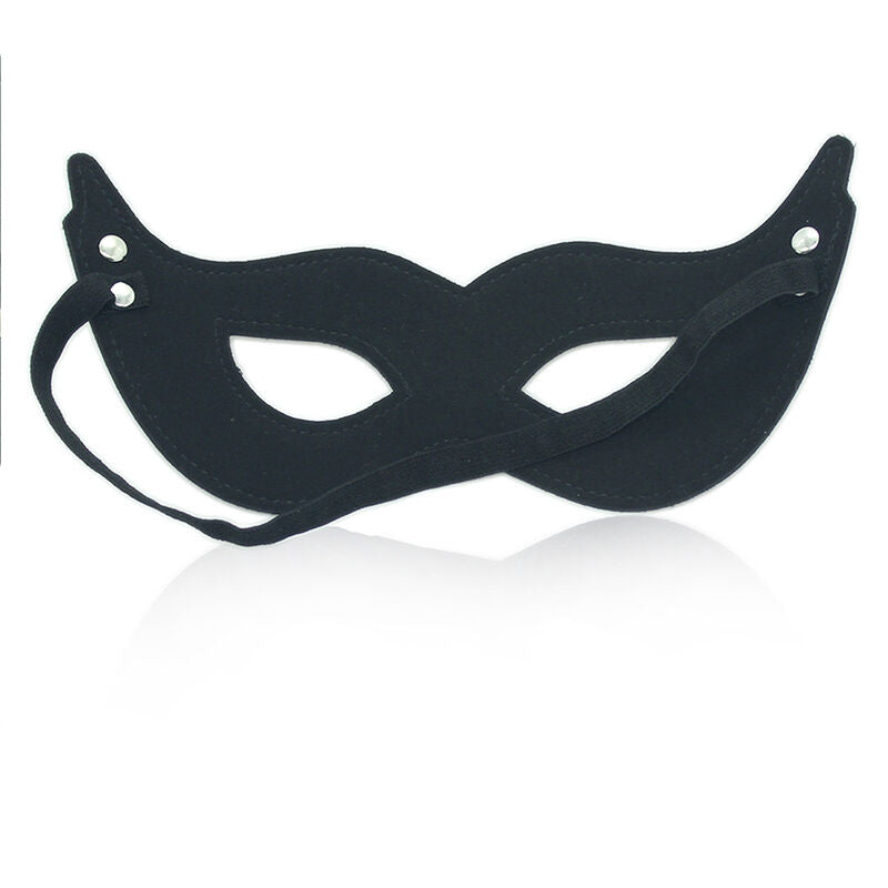 Ohmama Fetish Pu Mask With Clamps | Niks.fi verkkokauppa