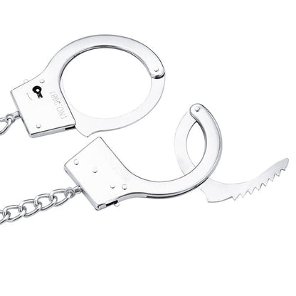 Ohmama Fetish Handcuffs With Metal And Plug | Niks.fi verkkokauppa