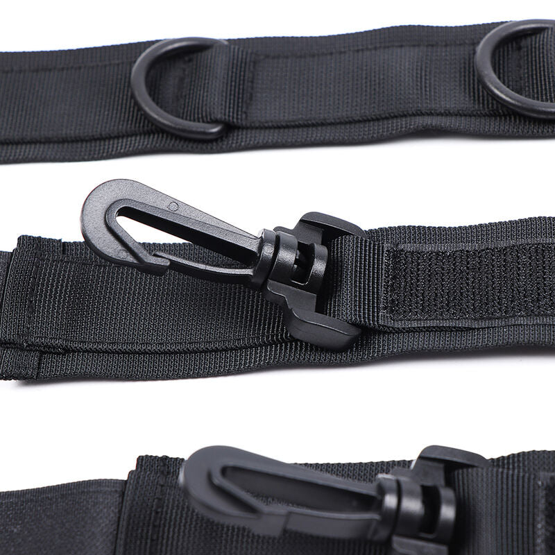Ohmama Fetish Nylon Handcuffs And Collar | Niks.fi verkkokauppa