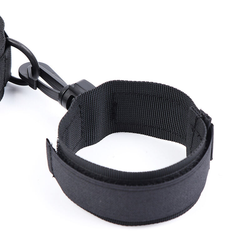 Ohmama Fetish Nylon Handcuffs And Collar | Niks.fi verkkokauppa