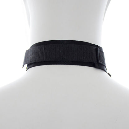 Ohmama Fetish Nylon Handcuffs And Collar | Niks.fi verkkokauppa