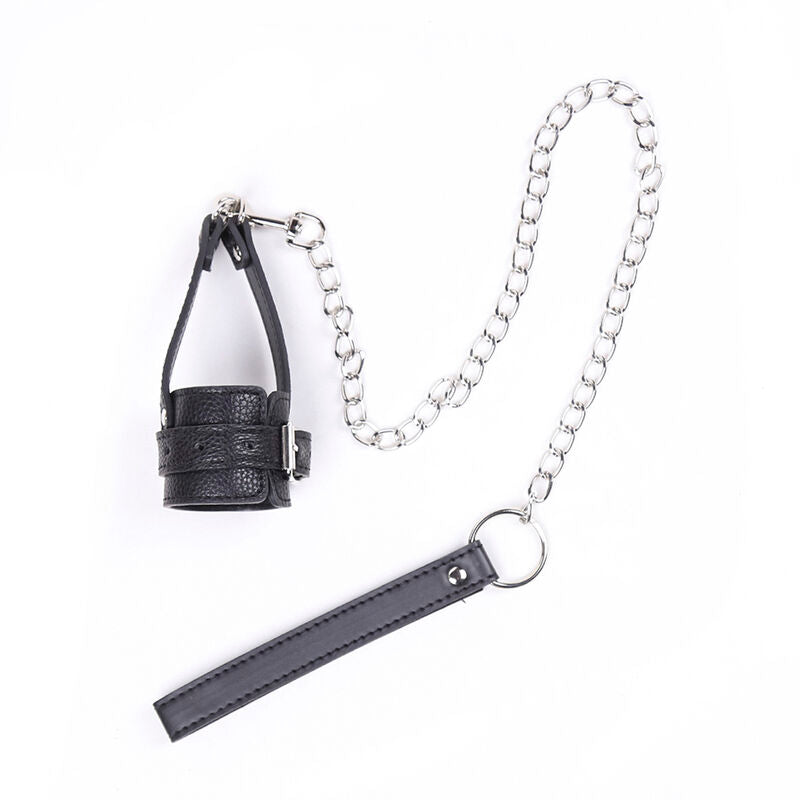 Ohmama Fetish Penis Support Sheath With Strap | Niks.fi verkkokauppa