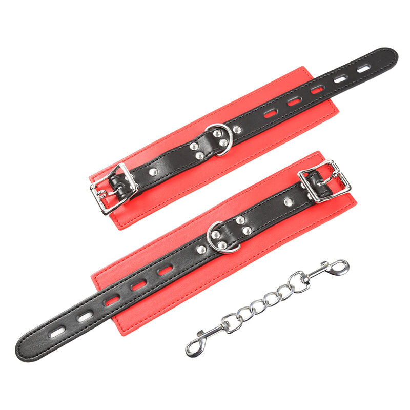 Ohmama Fetish Locking/Buckling Wrist Restraints | Niks.fi verkkokauppa
