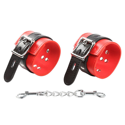 Ohmama Fetish Locking/Buckling Wrist Restraints | Niks.fi verkkokauppa
