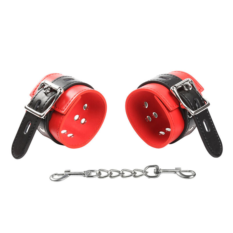 Ohmama Fetish Locking/Buckling Wrist Restraints | Niks.fi verkkokauppa