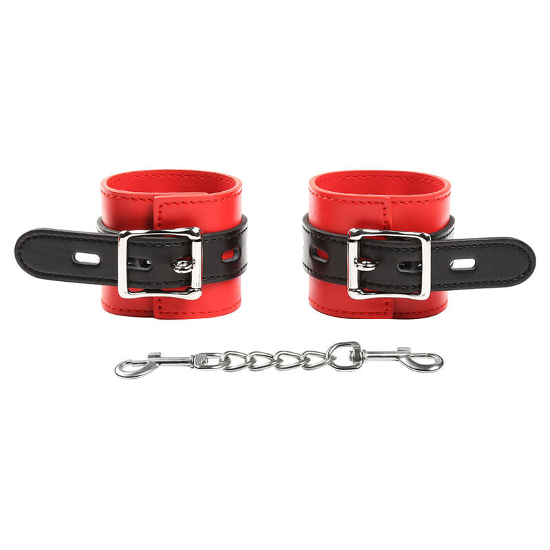 Ohmama Fetish Locking/Buckling Wrist Restraints | Niks.fi verkkokauppa