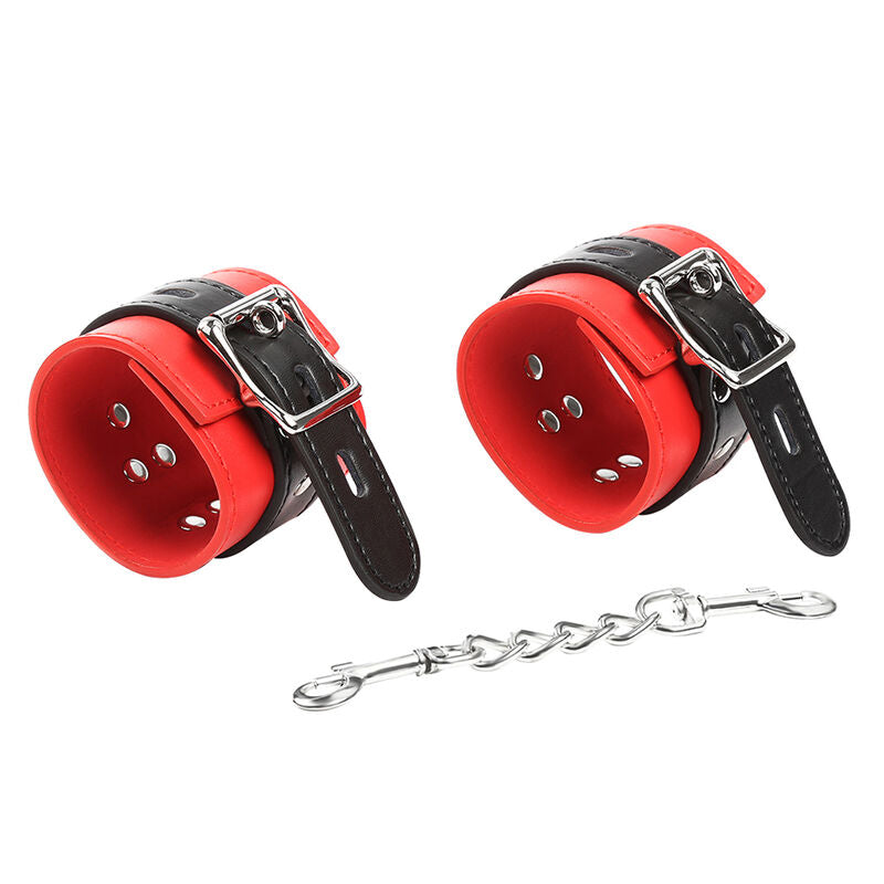 Ohmama Fetish Locking/Buckling Wrist Restraints | Niks.fi verkkokauppa