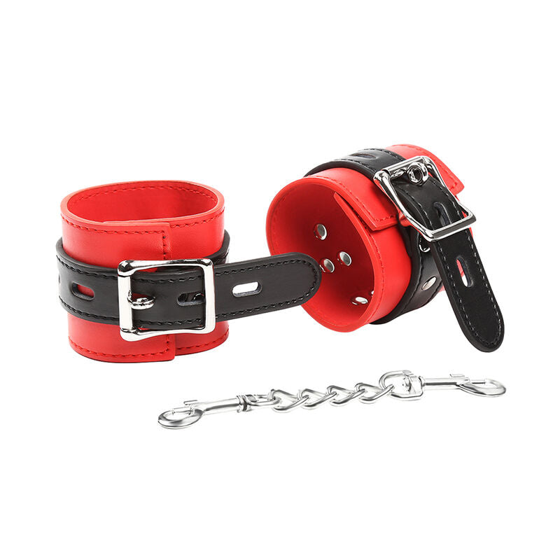 Ohmama Fetish Locking/Buckling Wrist Restraints | Niks.fi verkkokauppa