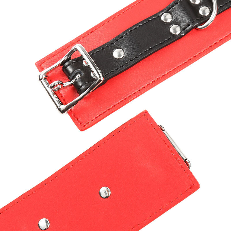 Ohmama Fetish Locking/Buckling Wrist Restraints | Niks.fi verkkokauppa