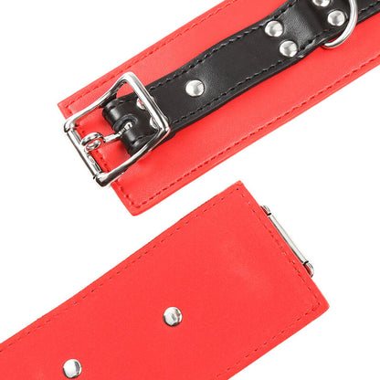 Ohmama Fetish Locking/Buckling Wrist Restraints | Niks.fi verkkokauppa