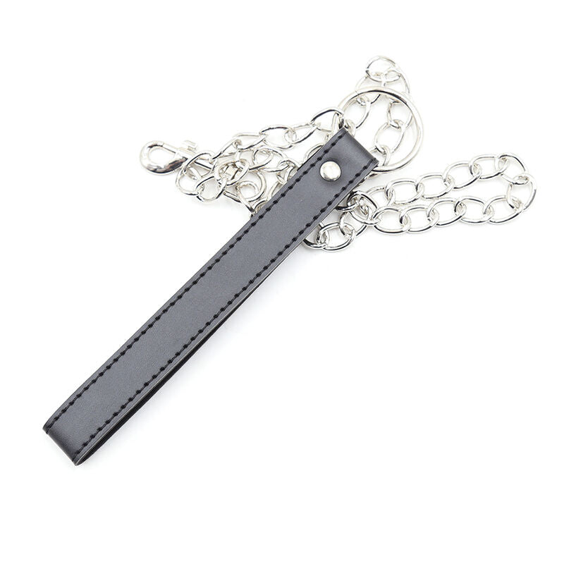 Ohmama Fetish Submission Collar With Leash | Niks.fi verkkokauppa