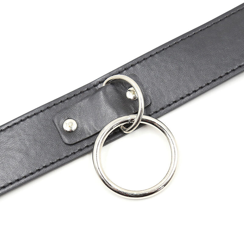 Ohmama Fetish Submission Collar With Leash | Niks.fi verkkokauppa