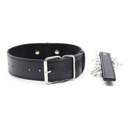 Ohmama Fetish Submission Collar With Leash | Niks.fi verkkokauppa