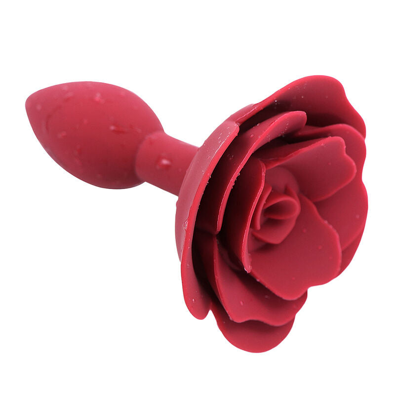 Ohmama Fetish Pink Red Silicone Anal Plug | Niks.fi verkkokauppa