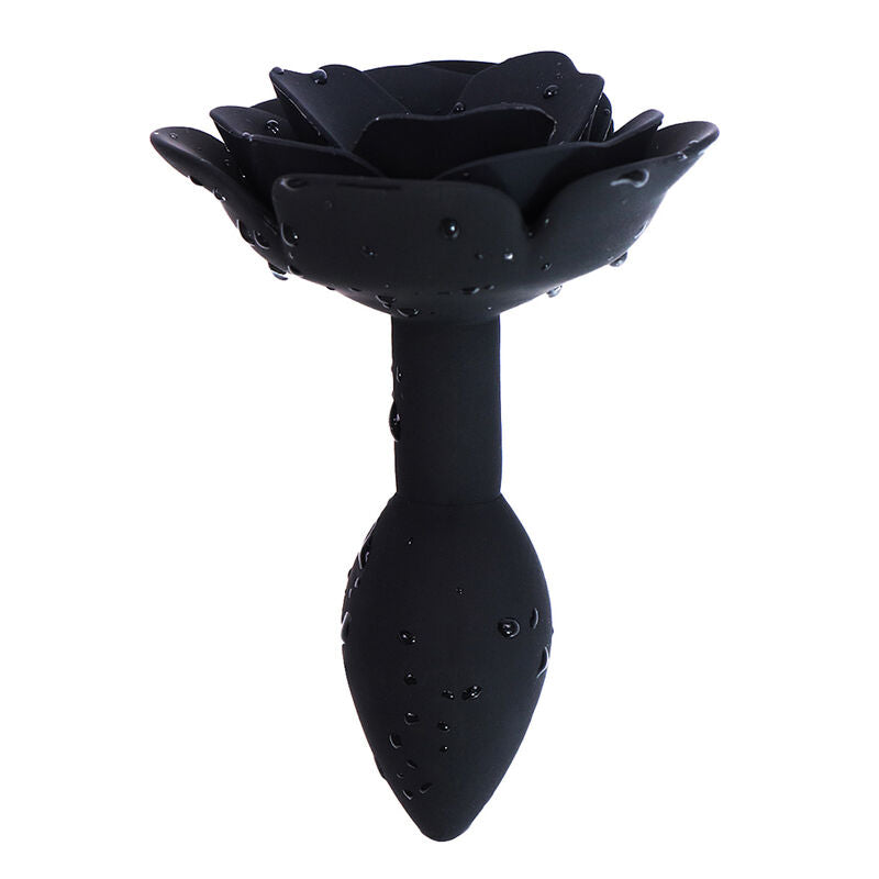 Ohmama Fetish Black Pink Silicone Anal Plug | Niks.fi verkkokauppa