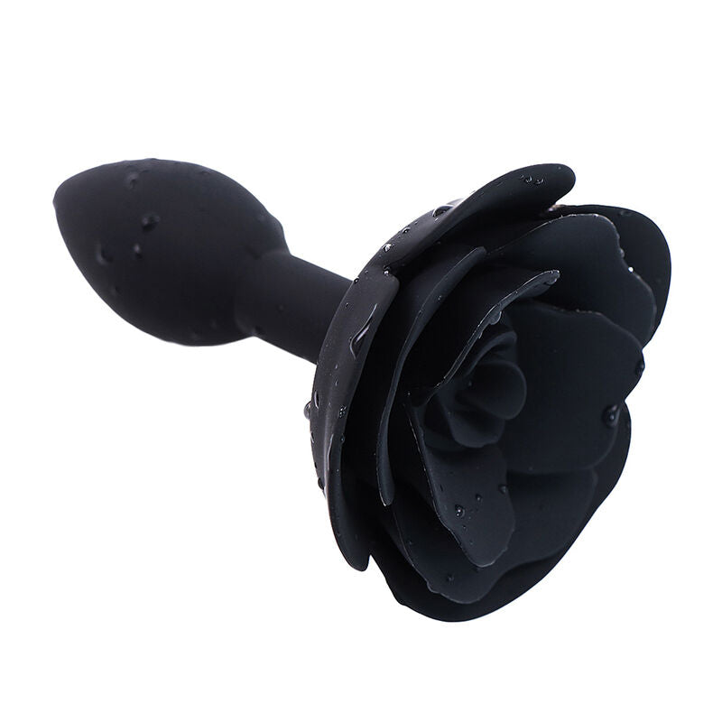 Ohmama Fetish Black Pink Silicone Anal Plug | Niks.fi verkkokauppa