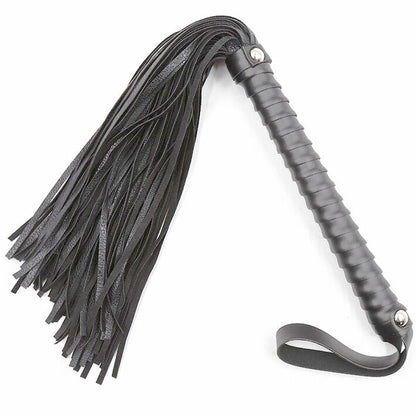 Ohmama Fetish Textured Handle Whip | Niks.fi verkkokauppa