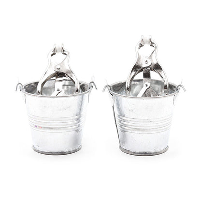 Ohmama Fetish Nipple Clamps With Buckets | Niks.fi verkkokauppa