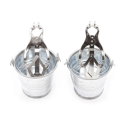 Ohmama Fetish Nipple Clamps With Buckets | Niks.fi verkkokauppa