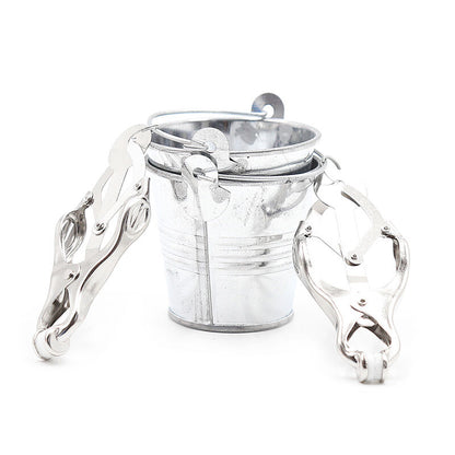 Ohmama Fetish Nipple Clamps With Buckets | Niks.fi verkkokauppa