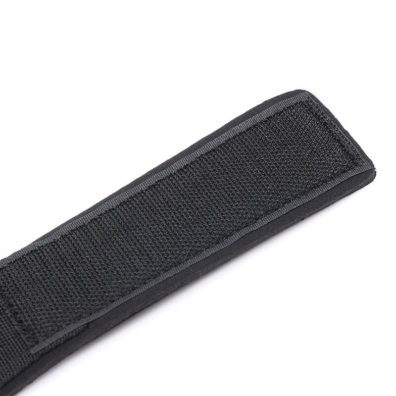 Ohmama Fetish Fetish Neoprene Gag With Hand Cuffs | Niks.fi verkkokauppa