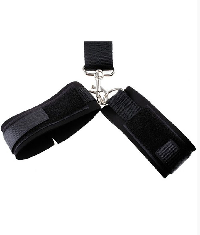 Ohmama Fetish Fetish Neoprene Gag With Hand Cuffs | Niks.fi verkkokauppa