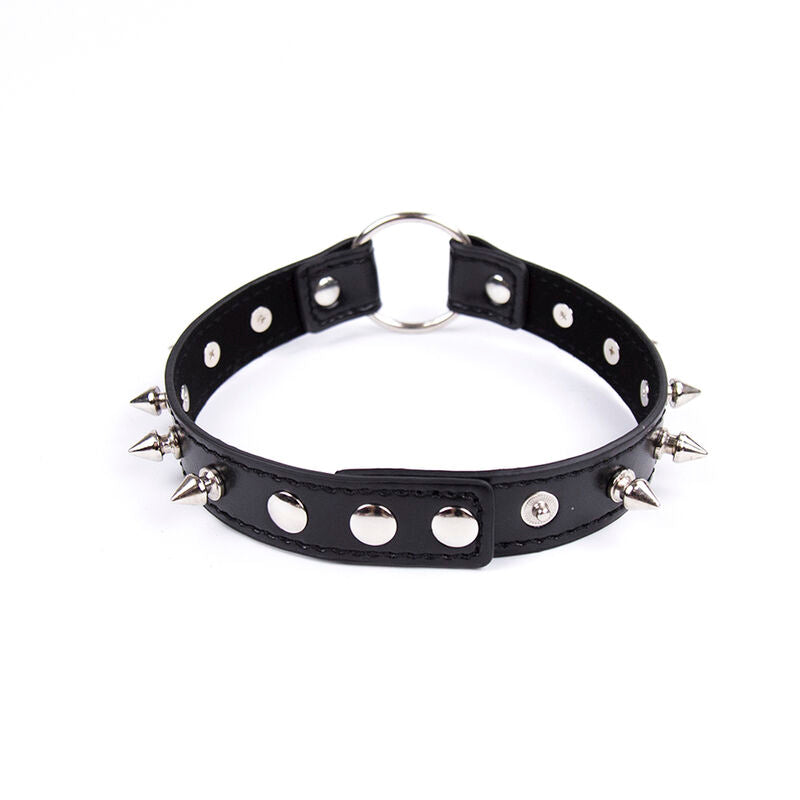 Ohmama Fetish Spikes Punk Collar | Niks.fi verkkokauppa
