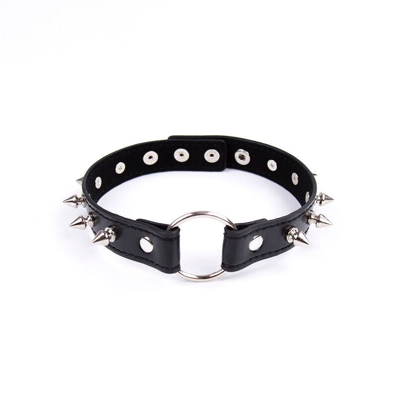 Ohmama Fetish Spikes Punk Collar | Niks.fi verkkokauppa