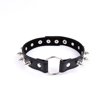 Ohmama Fetish Spikes Punk Collar | Niks.fi verkkokauppa