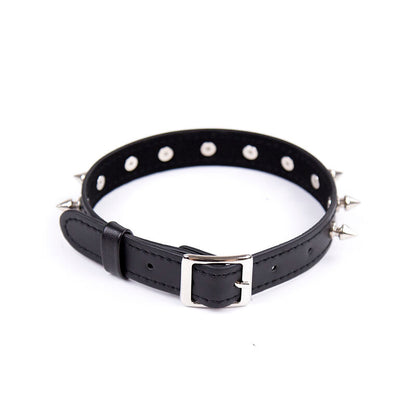 Ohmama Fetish Collar Spikes Punk Collar | Niks.fi verkkokauppa