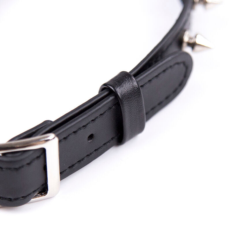 Ohmama Fetish Collar Spikes Punk Collar | Niks.fi verkkokauppa
