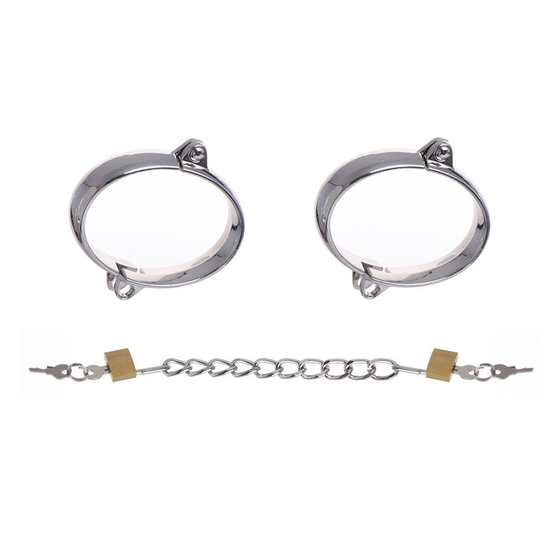 Ohmama Fetish Metal Hands Cuffs | Niks.fi verkkokauppa