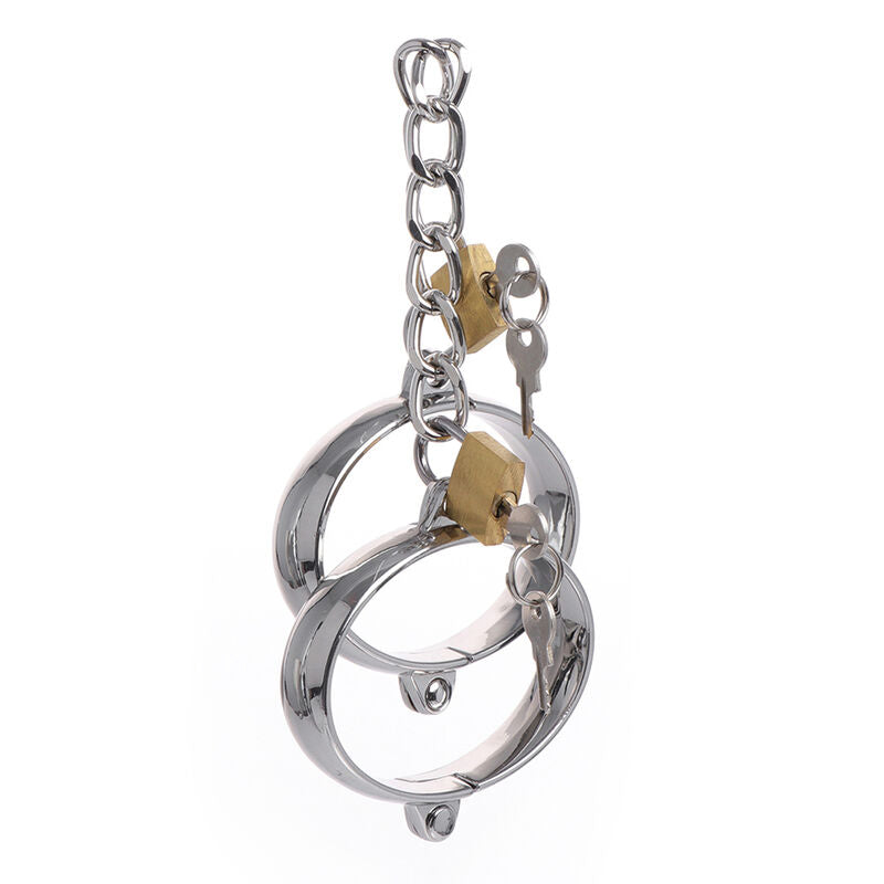 Ohmama Fetish Metal Hands Cuffs | Niks.fi verkkokauppa