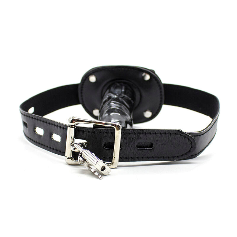 Ohmama Fetish Tpe Penis Gag With Padlock S | Niks.fi verkkokauppa