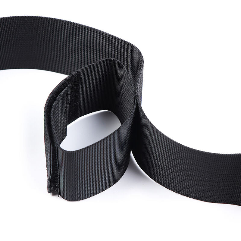 Ohmama Fetish Spreader Soft Bar Full Nylon Wrist Restraints | Niks.fi verkkokauppa