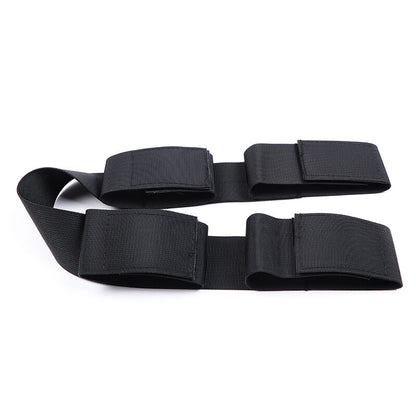 Ohmama Fetish Spreader Soft Bar Full Nylon Wrist Restraints | Niks.fi verkkokauppa