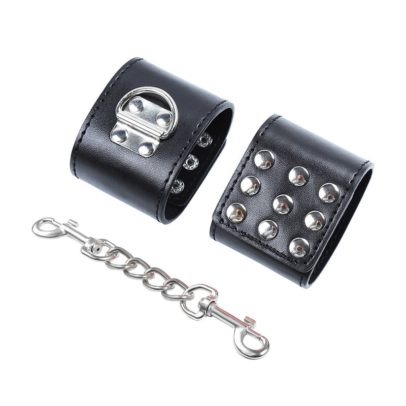 Ohmama Fetish Wrist Restraints Snap Fasten Metal | Niks.fi verkkokauppa