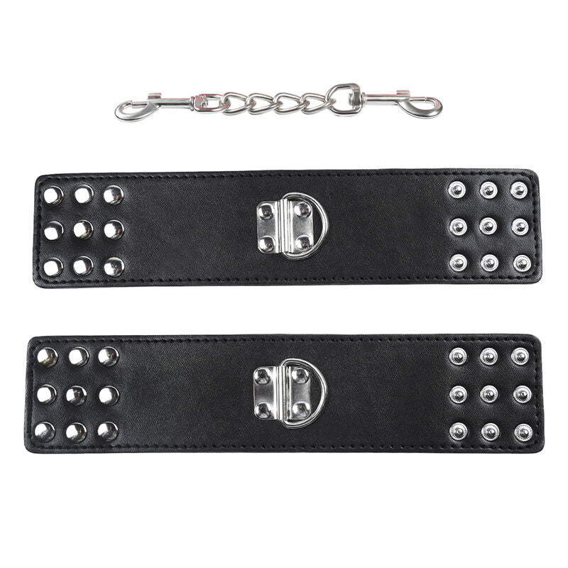 Ohmama Fetish Wrist Restraints Snap Fasten Metal | Niks.fi verkkokauppa