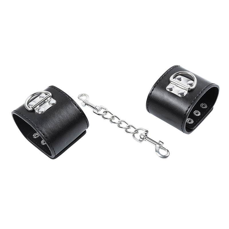 Ohmama Fetish Wrist Restraints Snap Fasten Metal | Niks.fi verkkokauppa