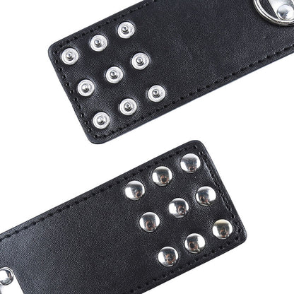 Ohmama Fetish Wrist Restraints Snap Fasten Metal | Niks.fi verkkokauppa