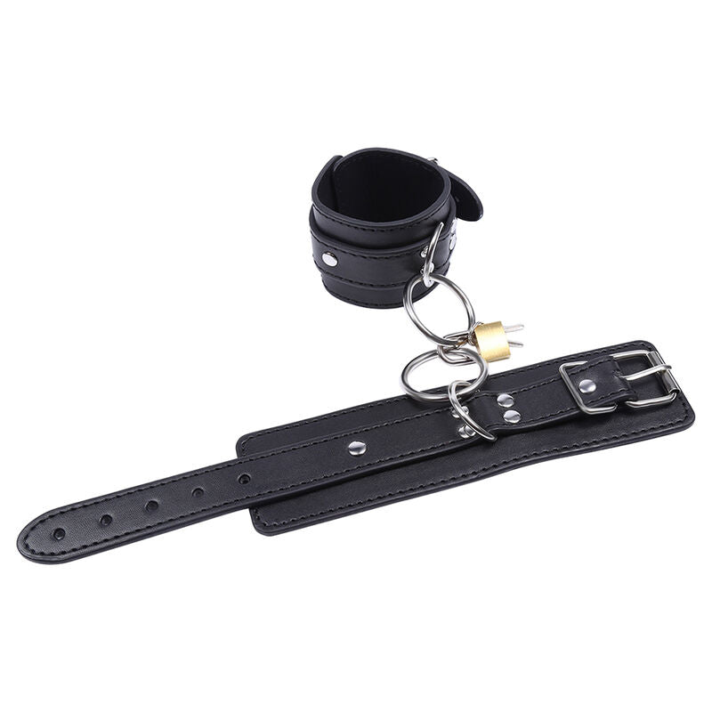 Ohmama Fetish O-Ring Locked Wrist Restraints | Niks.fi verkkokauppa