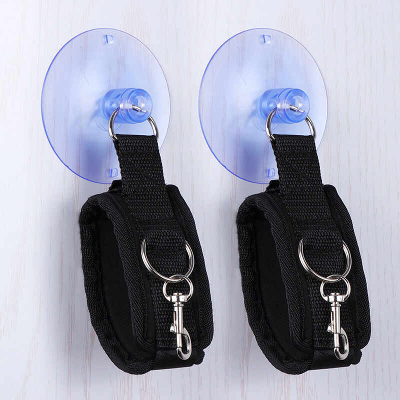 Ohmama Fetish Suction Cup Wrist Restraints | Niks.fi verkkokauppa
