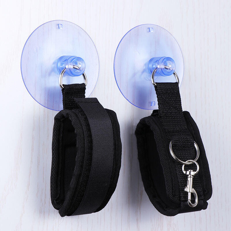 Ohmama Fetish Suction Cup Wrist Restraints | Niks.fi verkkokauppa