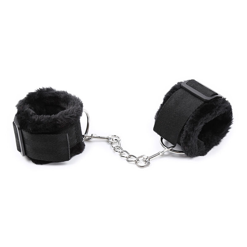 Ohmama Fetish Furry Lined Wrist Restraints | Niks.fi verkkokauppa