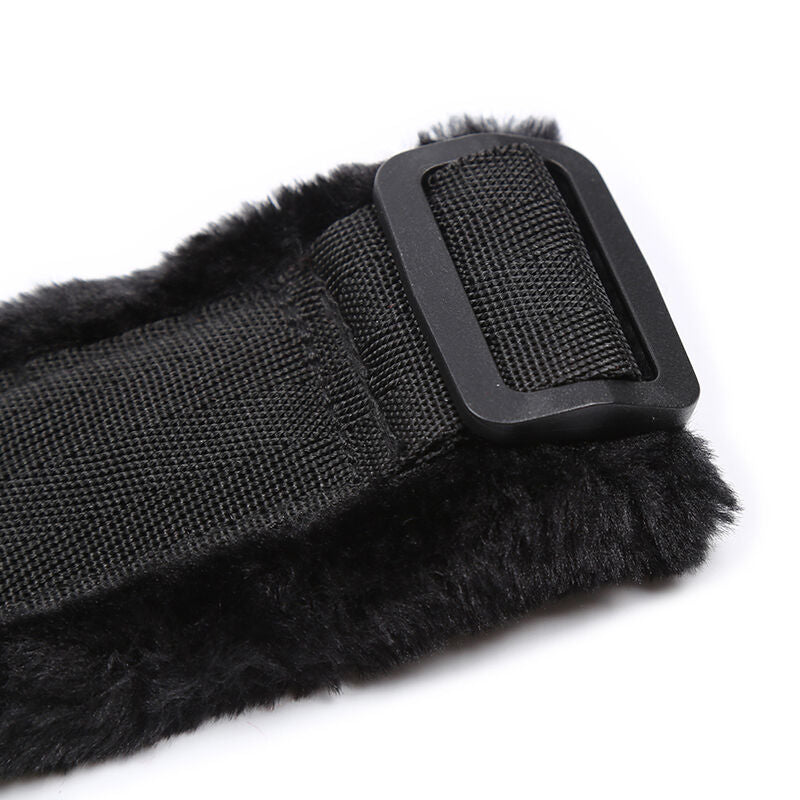 Ohmama Fetish Furry Lined Wrist Restraints | Niks.fi verkkokauppa