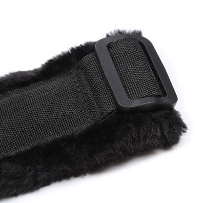 Ohmama Fetish Furry Lined Wrist Restraints | Niks.fi verkkokauppa
