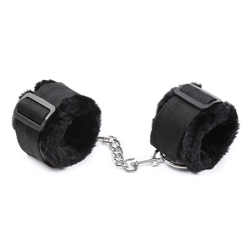 Ohmama Fetish Furry Lined Wrist Restraints | Niks.fi verkkokauppa